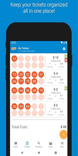 Georgia Lottery Keno : GA Live Results & Tickets Captura de tela 2