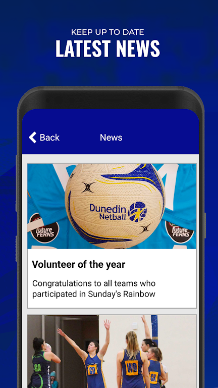 Dunedin Netball Centre Schermafbeelding 2