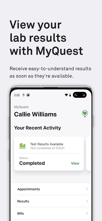 MyQuest for Patients應用截圖第2張