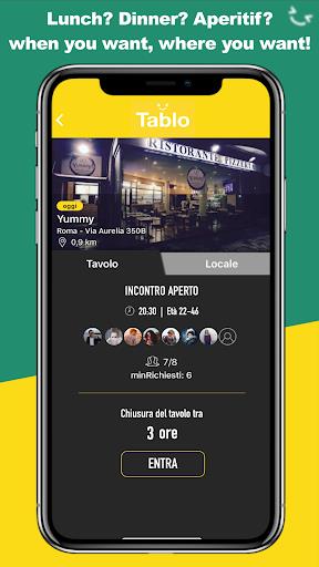 Tablo - Social eating ဖန်သားပြင်ဓာတ်ပုံ 1
