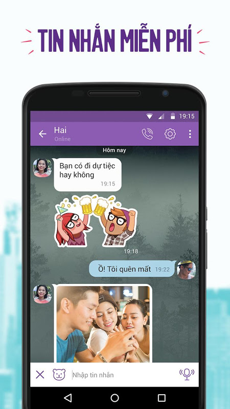 Viber Messenger 스크린샷 3