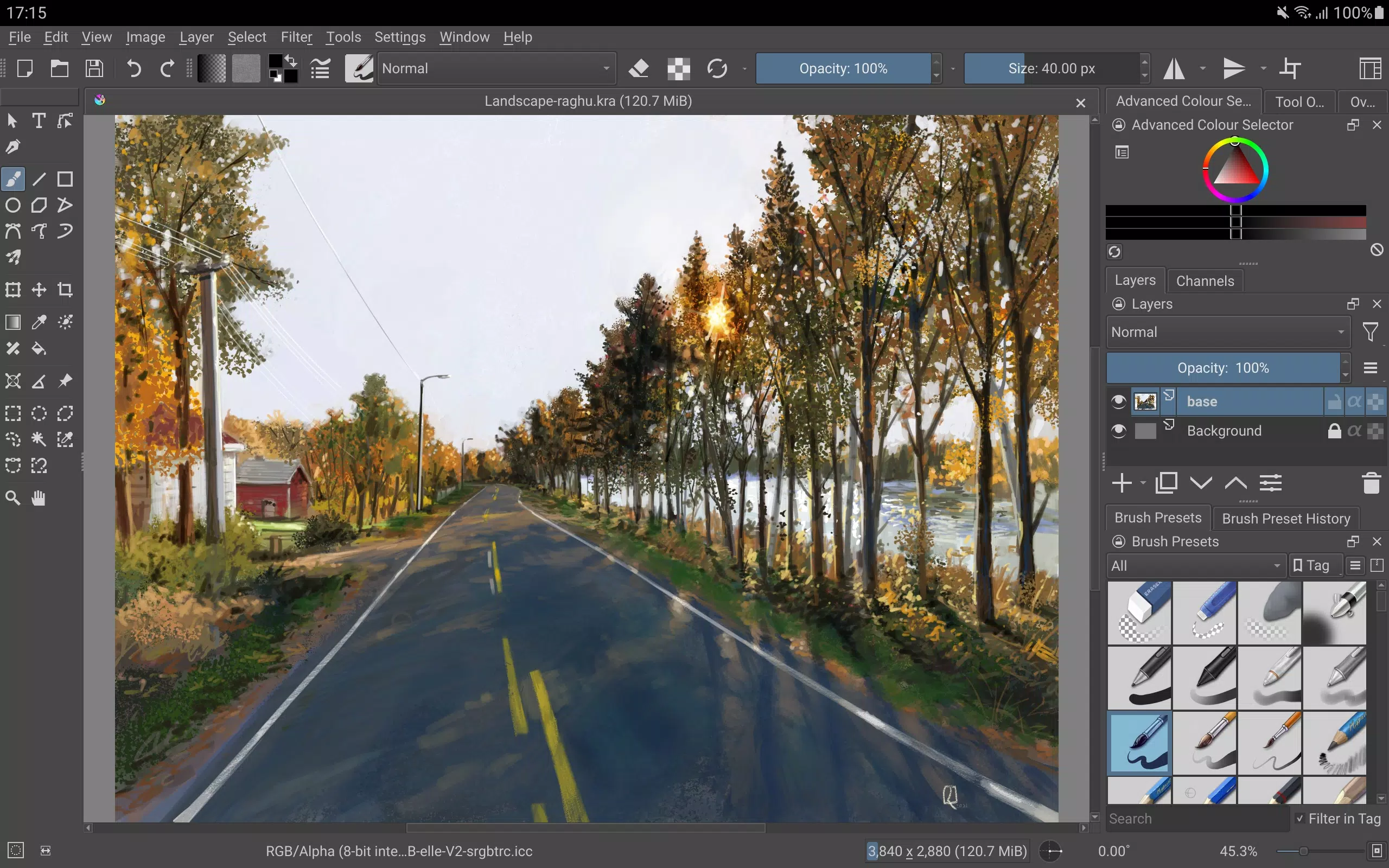 Krita Capture d'écran 3