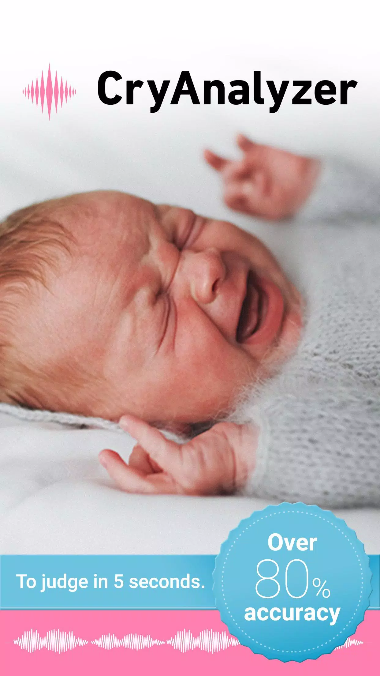 CryAnalyzer - baby translator स्क्रीनशॉट 1