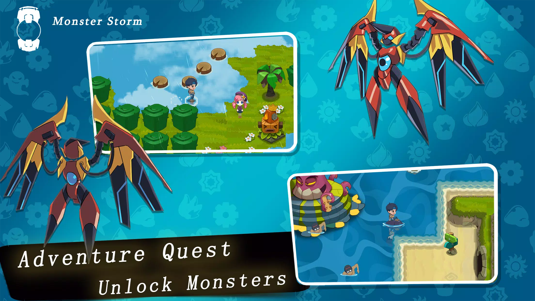 Monster Storm3 Arena Tangkapan skrin 2