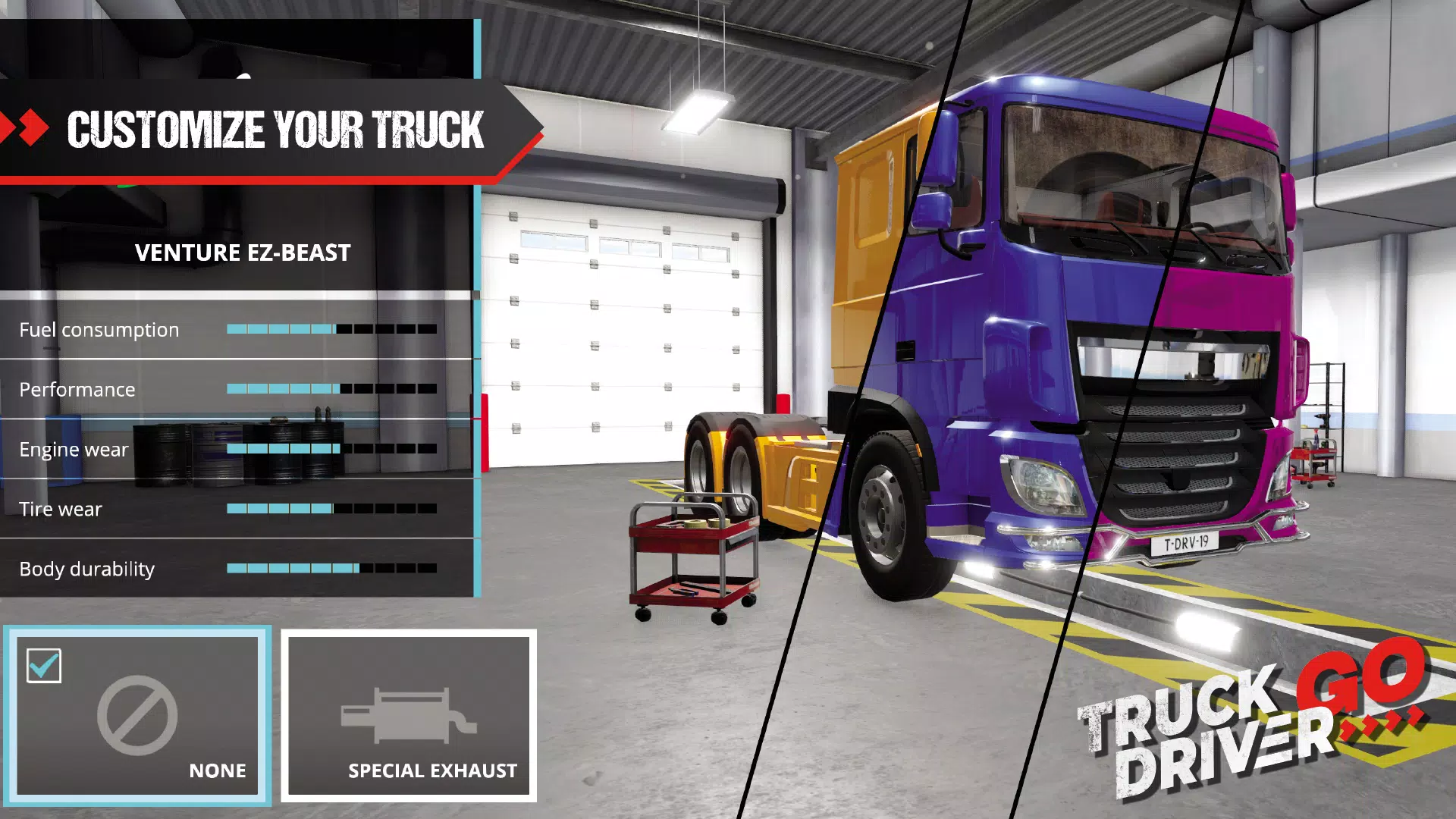 Truck Driver GO Captura de tela 2