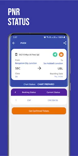 Mobile IRCTC Ticket Booking应用截图第2张