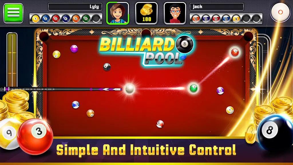 Billiards 8 ball Ảnh chụp màn hình 1