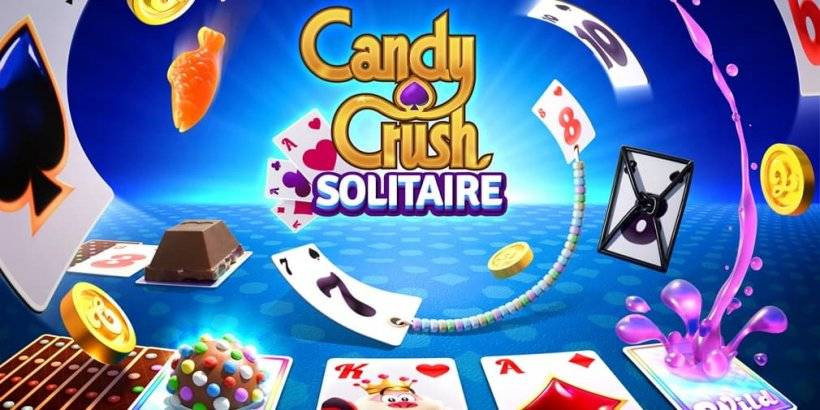 Candy Crush Solitaire adds a sugary dusting of King\'s flagship franchise to the classic card game