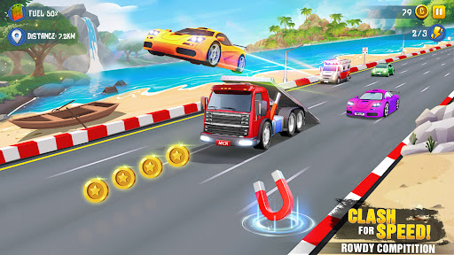 Mini Car Racing Game Offline Ekran Görüntüsü 2