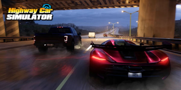 Highway Traffic Car Simulator Скриншот 3