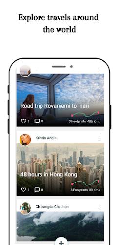 Trotter It -Travel Journal App Скриншот 3