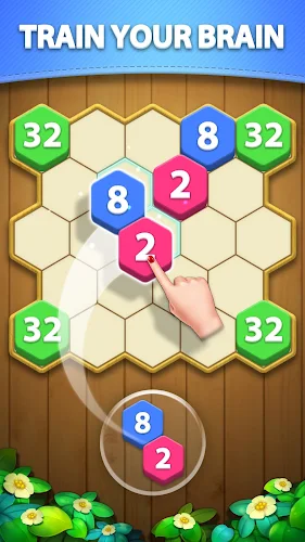 Hexa Block Puzzle - Merge! スクリーンショット 1