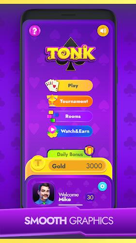 Tonk - Classic Card Game Скриншот 3