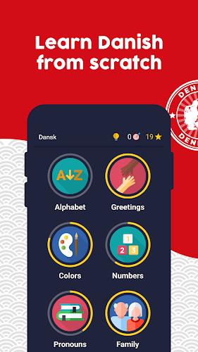 Learn Danish - Beginners Captura de pantalla 1