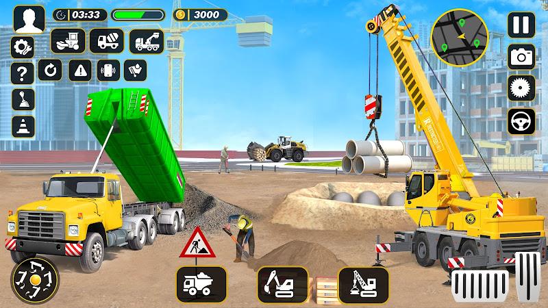 Real Construction Jcb Games 3D 스크린샷 1