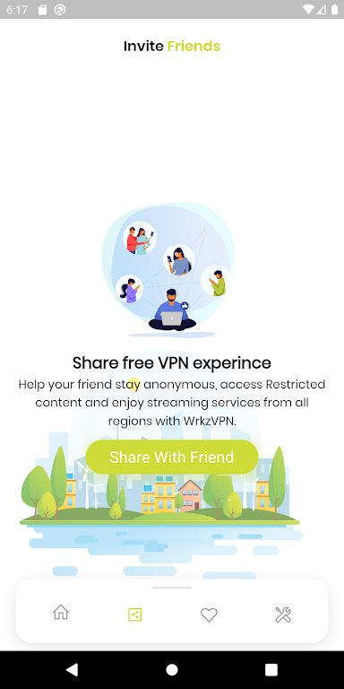 WrkzVPN Capture d'écran 3