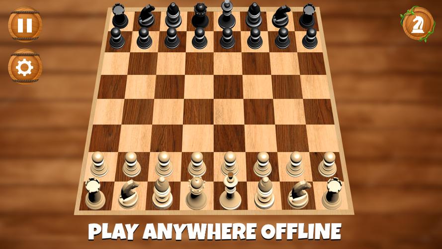 Schermata 3D Chess Offline: Play & Learn 1