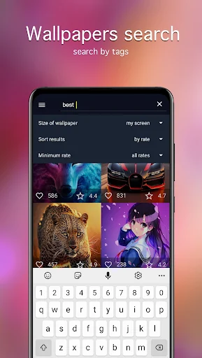 7Fon: Wallpapers & Backgrounds應用截圖第1張