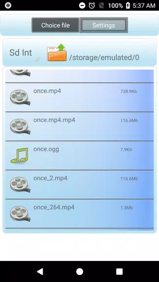 Video converter mp4 Скриншот 1
