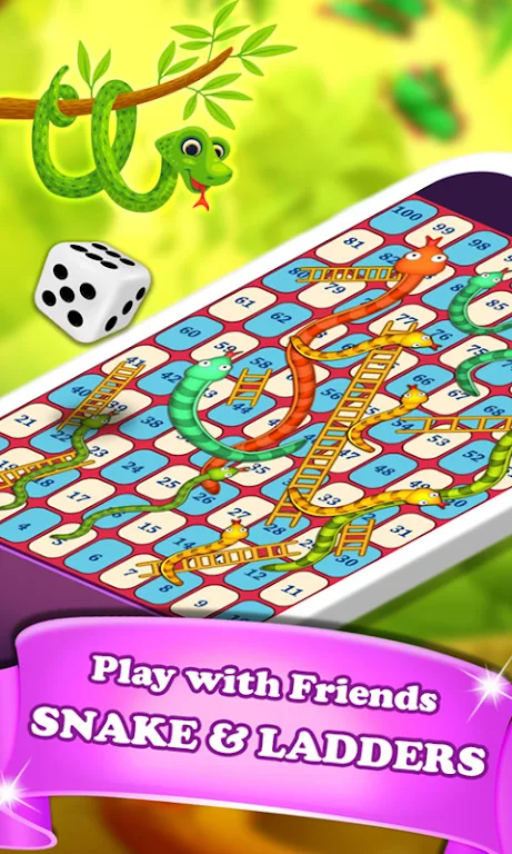 Snakes and Ladders Dice Game應用截圖第2張