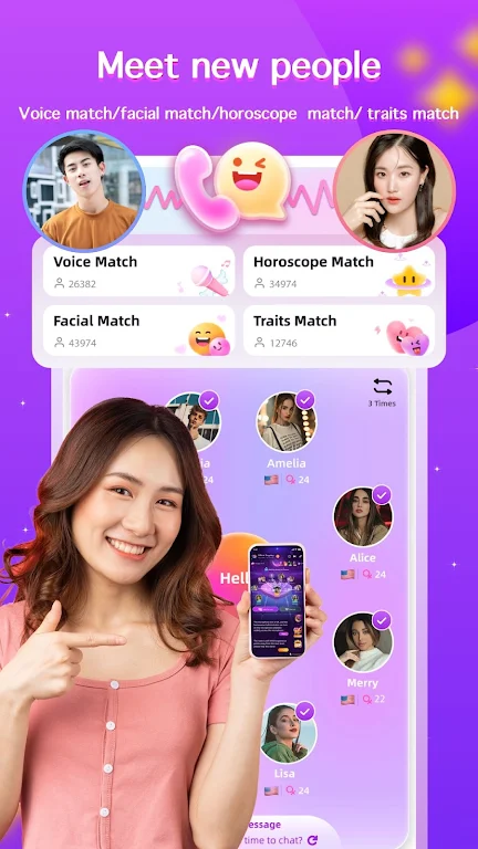 CP Talk-Chat,Dating,Match,Meet Tangkapan skrin 3