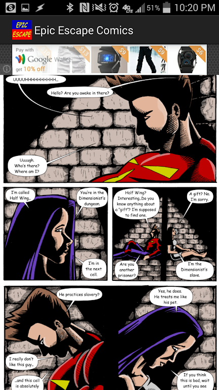 Epic Escape Comics Capture d'écran 3