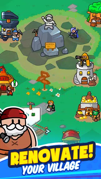 Rumble Heroes - Adventure RPG 스크린샷 3