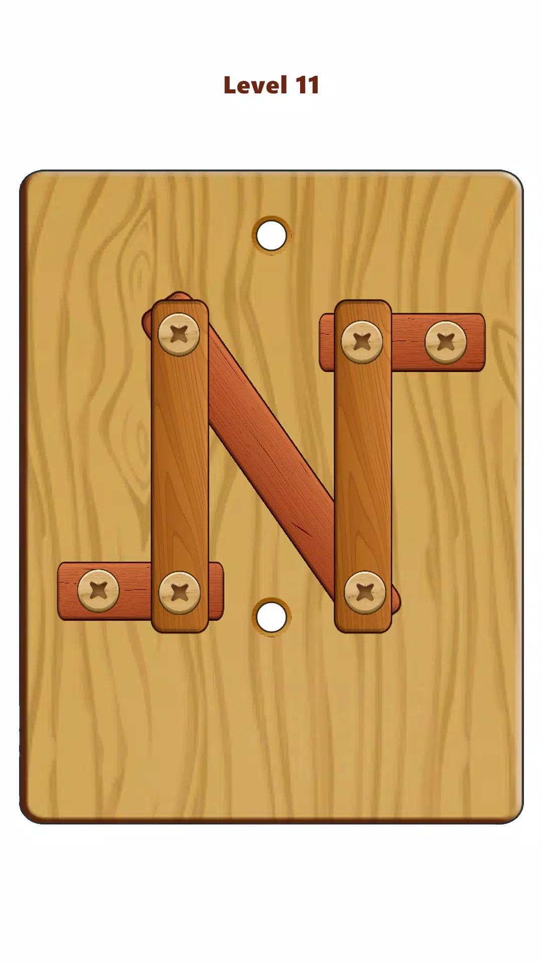 Wood Nuts & Bolts Puzzle应用截图第1张