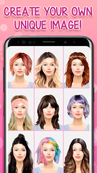 Long Hairstyles Photo Tangkapan skrin 2