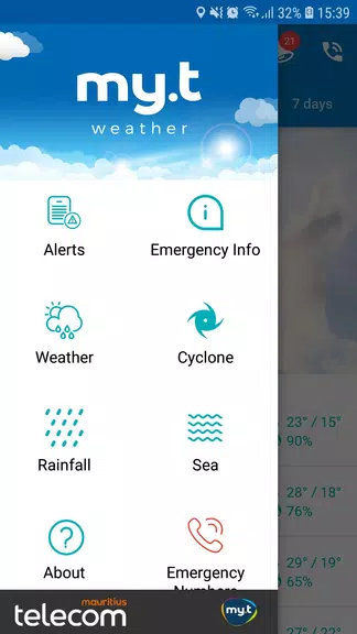 my.t weather Schermafbeelding 3