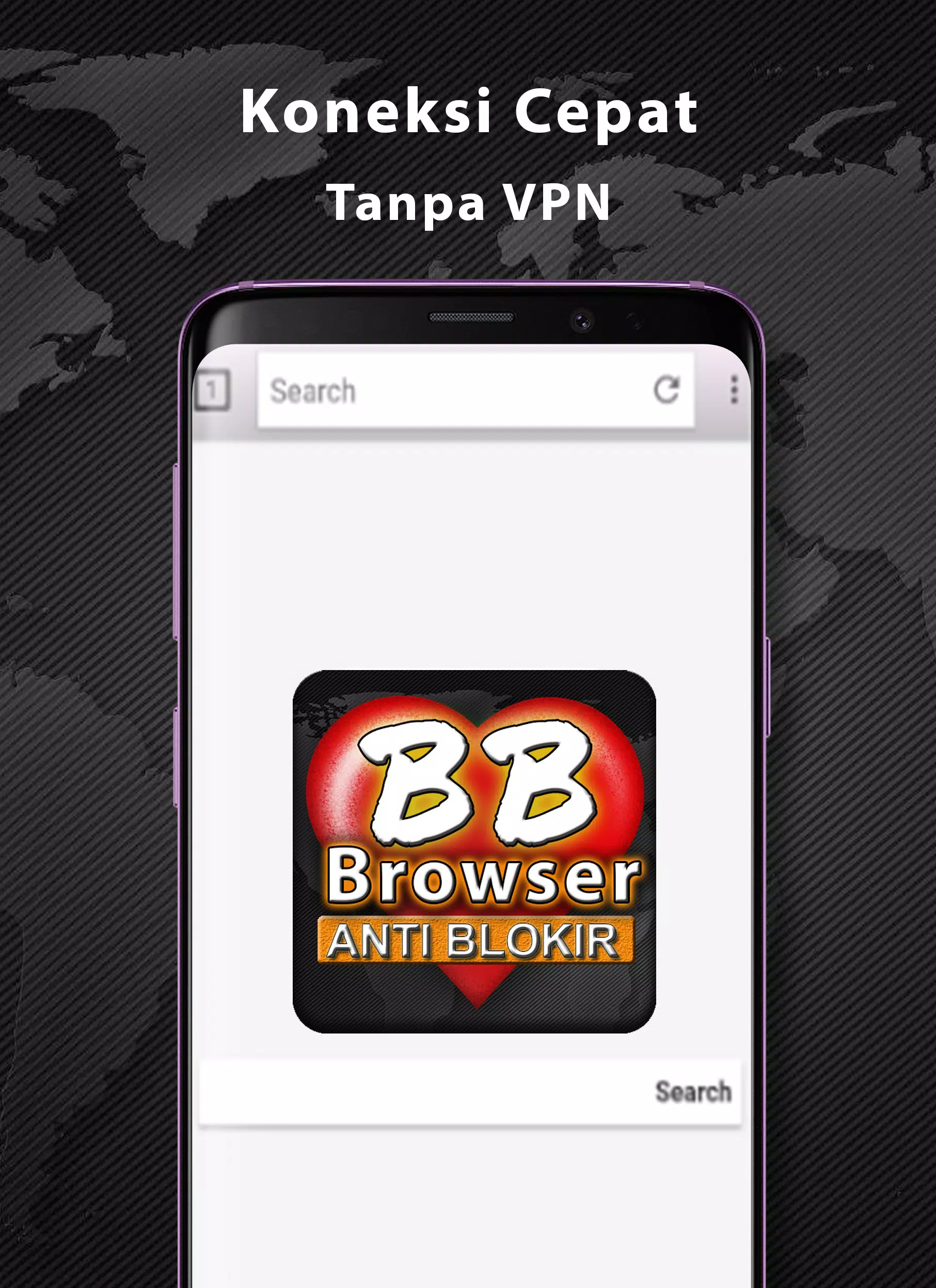 BF-Brokep Browser Anti Blokir Captura de tela 3