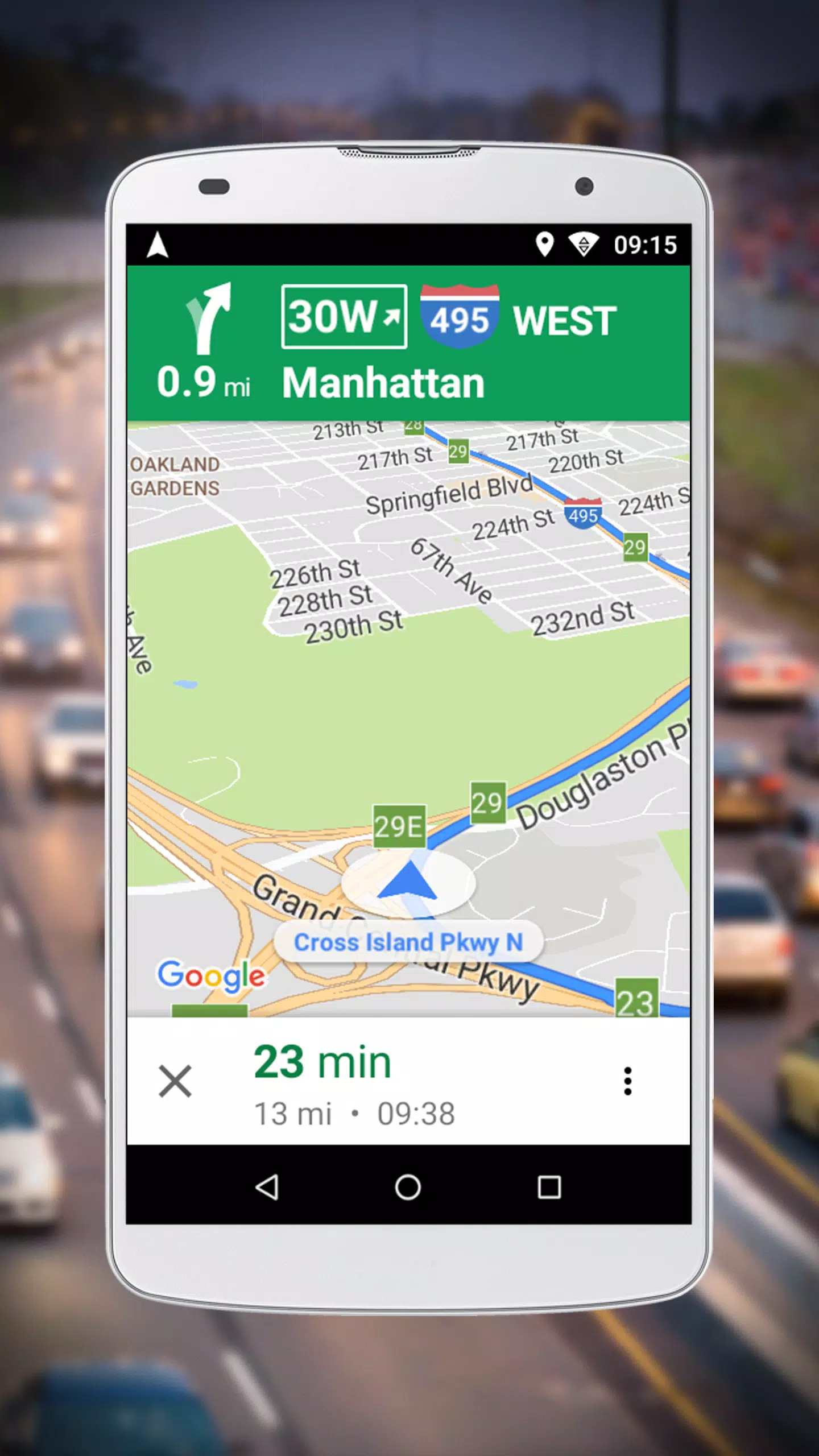Navigation pour Google Maps Go Capture d'écran 1