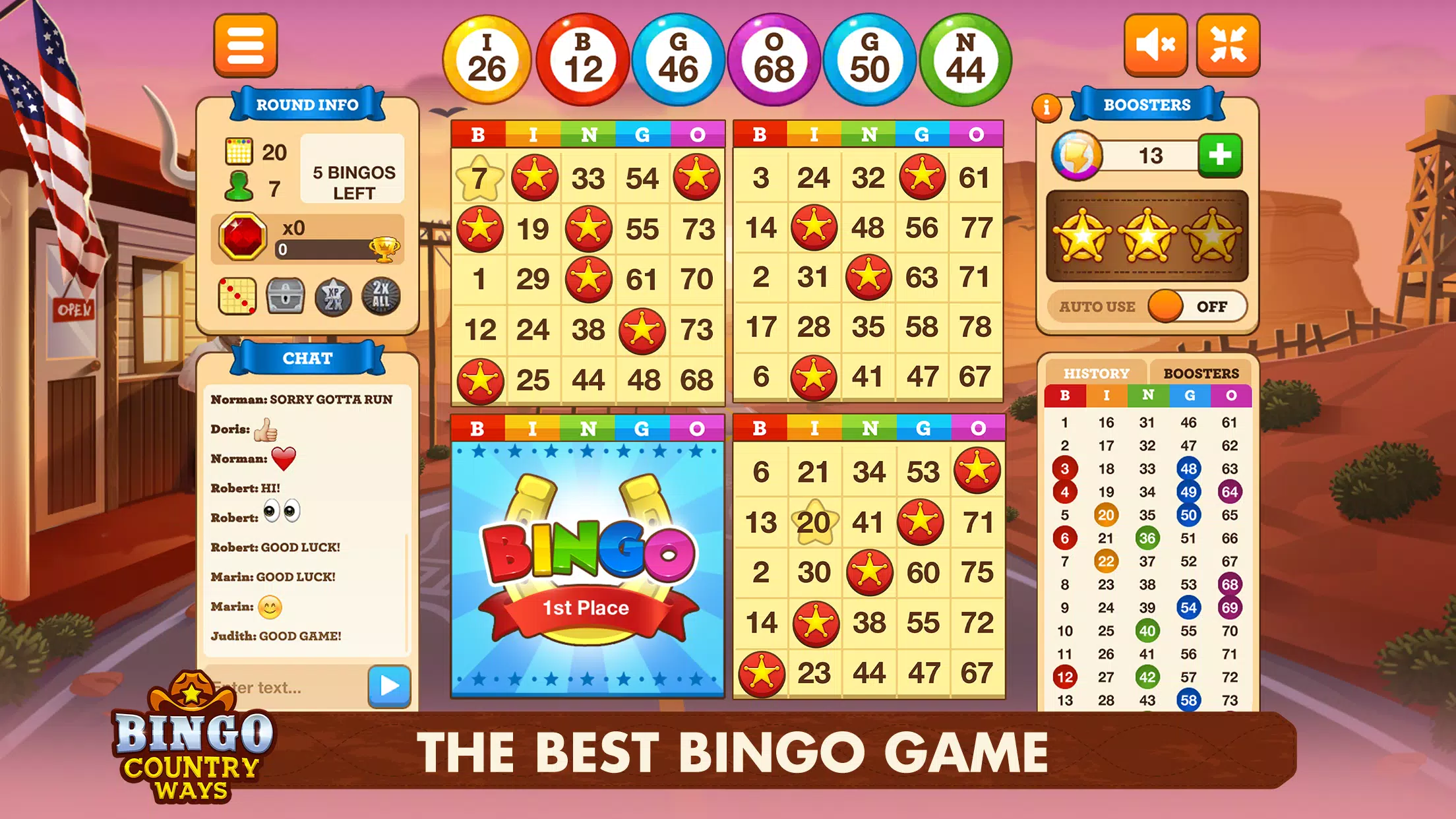 Bingo Country Ways Screenshot 2