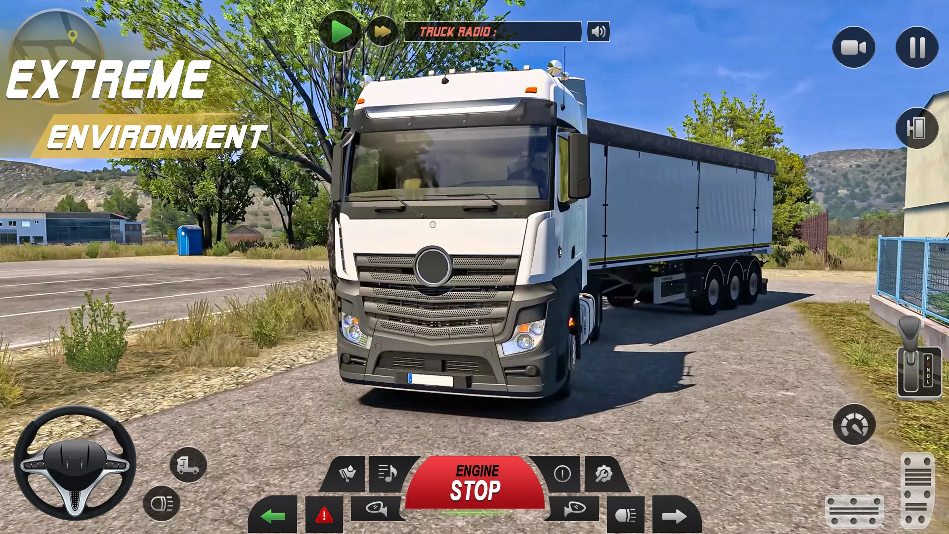 Euro Truck Driving Game 3d Captura de tela 3