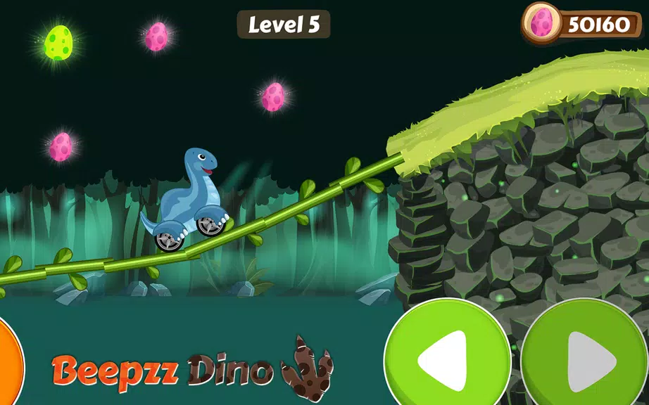 Schermata Car games for kids - Dino game 3