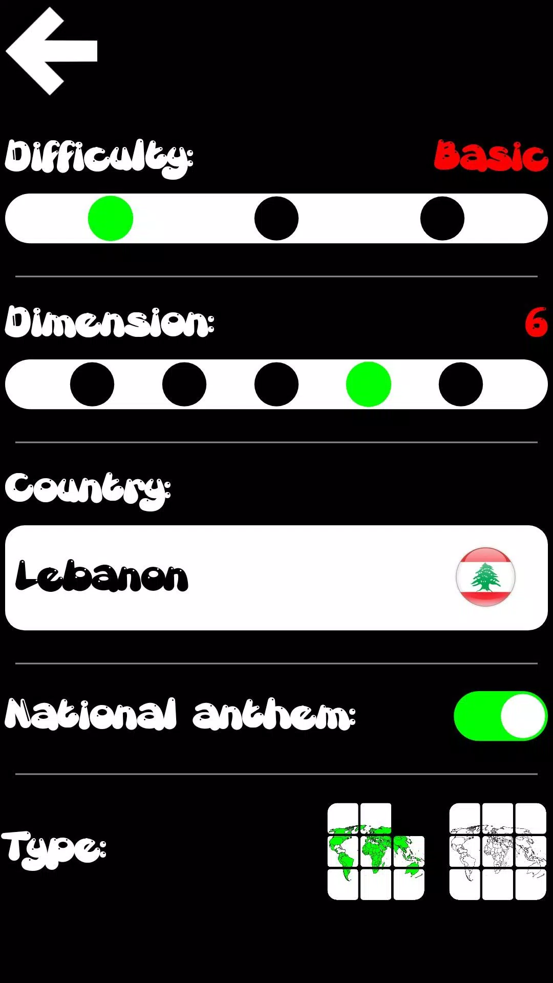 Sliding geographic puzzle স্ক্রিনশট 3