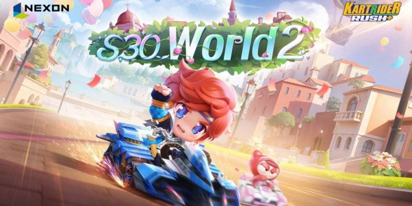 KARTRIDER RUSH + SOLLE Saison 30: World 2 avec de nouveaux karts, pistes, personnages et plus encore