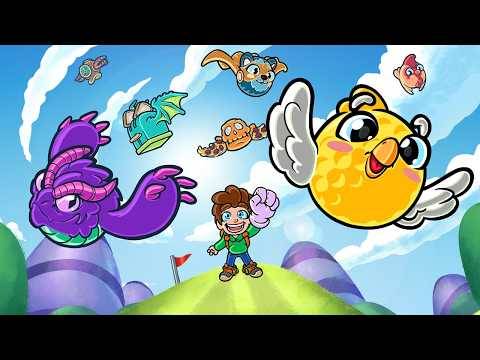 စူပါ flappy ဂေါက်သီးဂိမ်း
