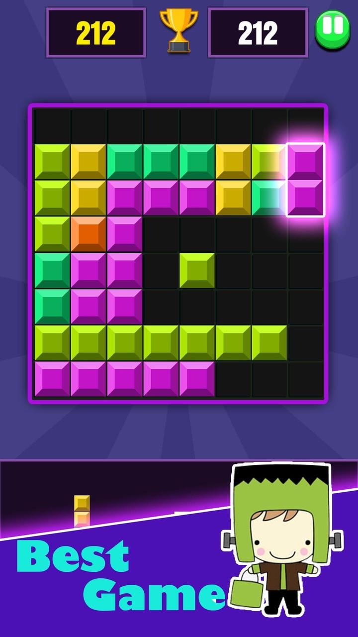 Block Puzzle Classic Blitz Captura de tela 1