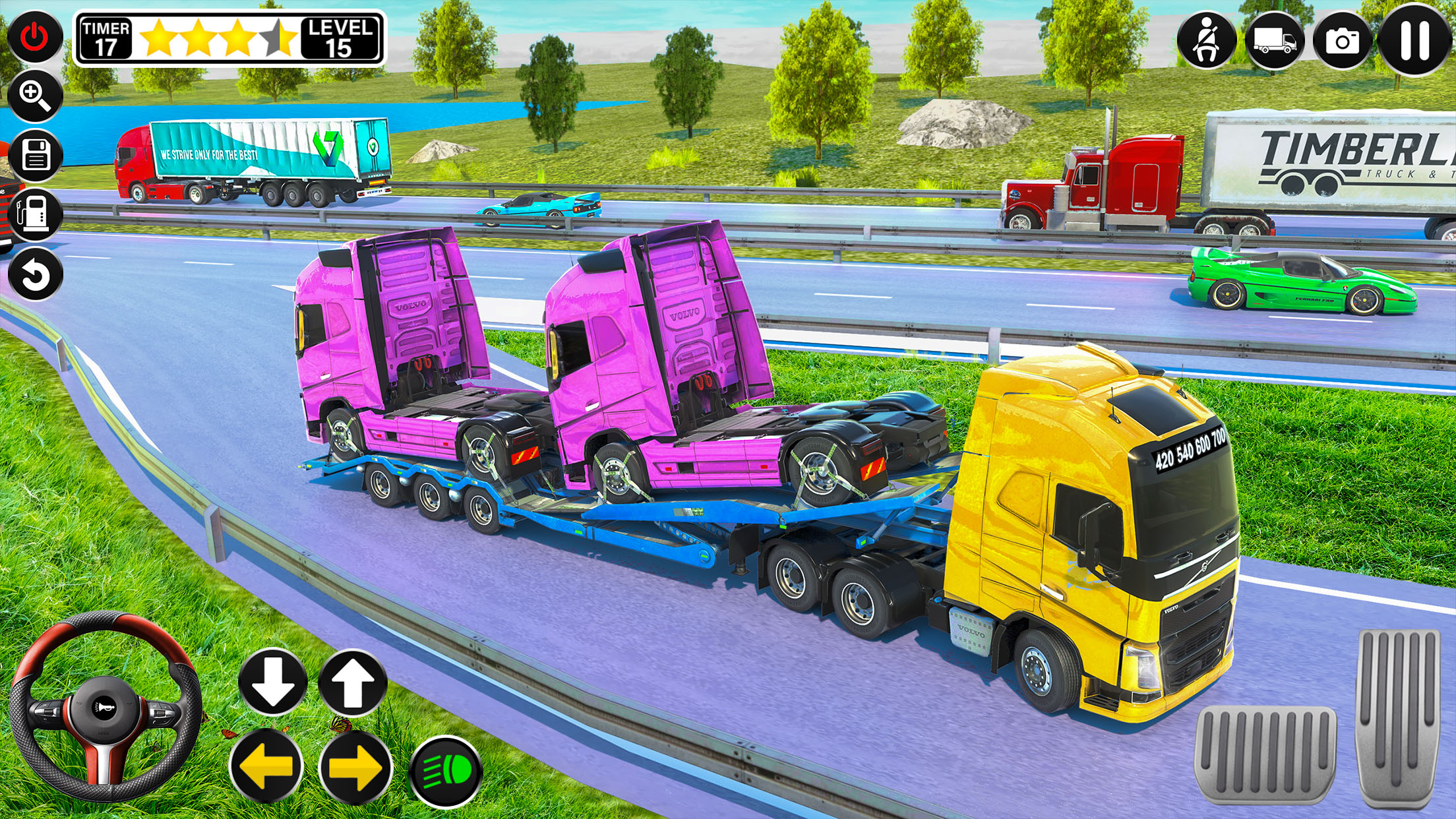 Crazy Truck Driving:Truck Game Zrzut ekranu 2