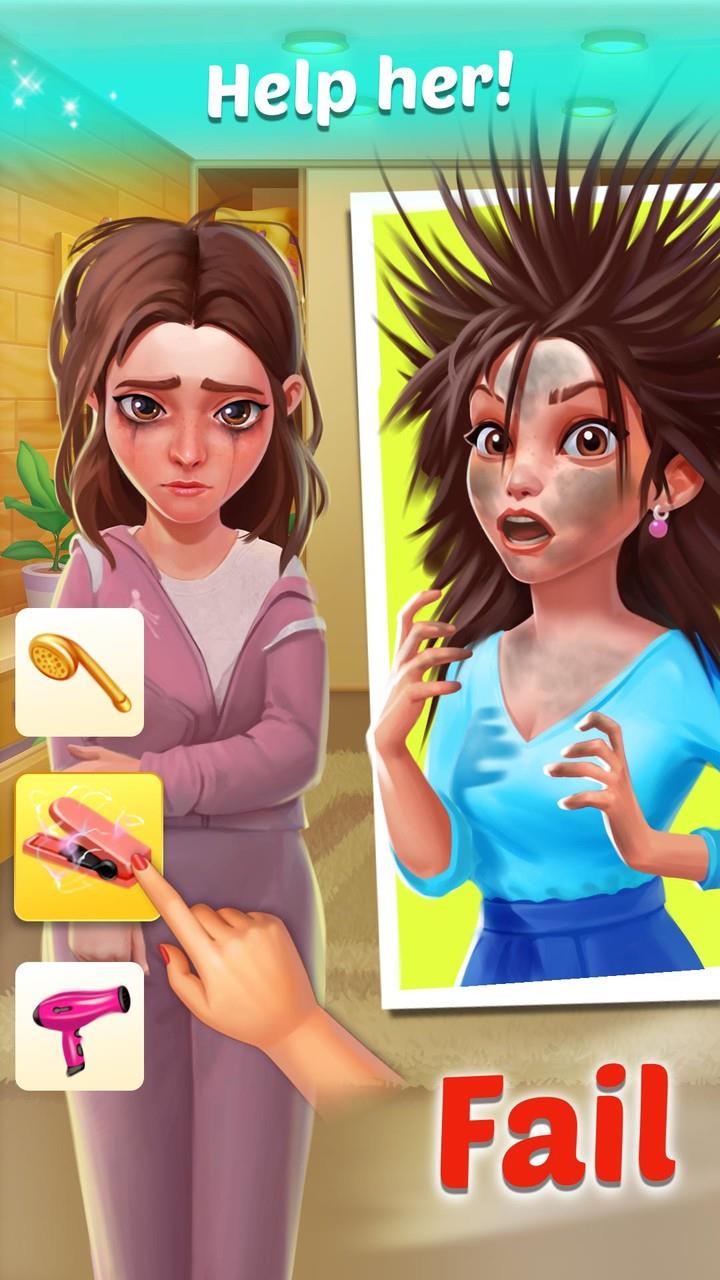 Family Town: Match-3 Makeover Ảnh chụp màn hình 3