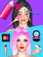 Lip Art Beauty Makeup Games Captura de tela 4