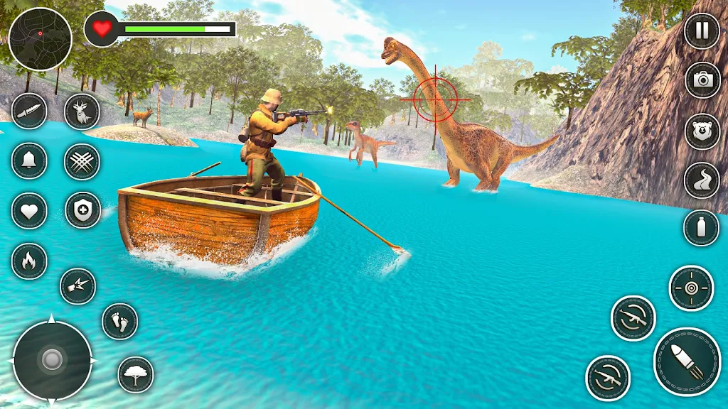 Schermata Dinosaur Hunter 3D Game 2