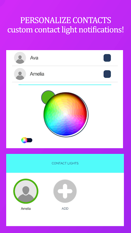 Edge Lighting Notifications Tangkapan skrin 4