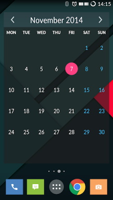 Month Calendar Widget by BiHSnow Captura de tela 2