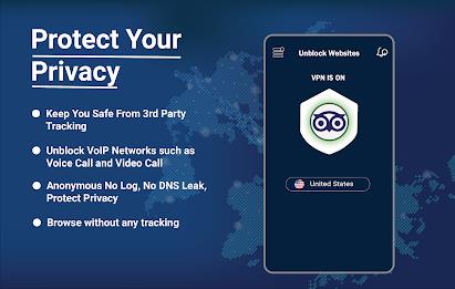 Secure VPN Proxy Server Site Screenshot 4