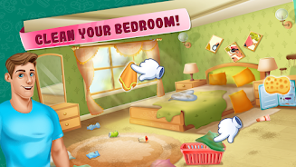 Little girl cleanup game Ảnh chụp màn hình 4