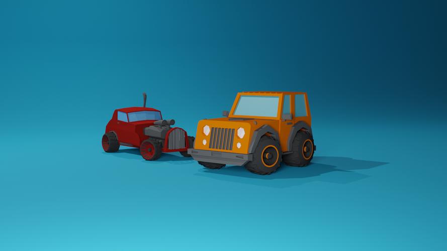 Car Game 3d : Colour bump 3d Schermafbeelding 2