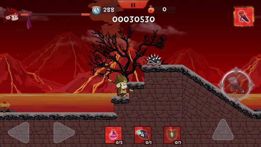 Willie the monkey king island スクリーンショット 1