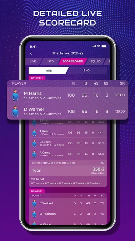 CricScore Line Guru Pro - Live應用截圖第3張